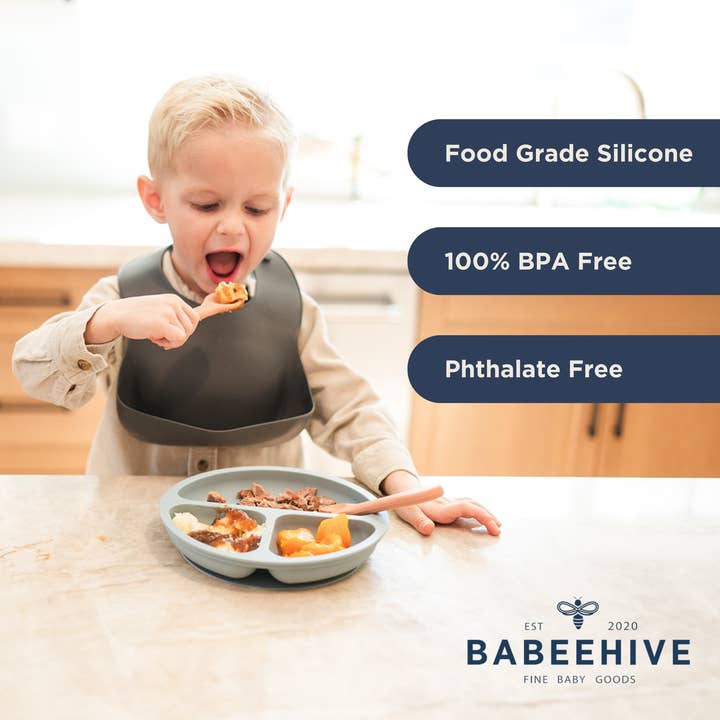 Babeehive Goods - Wholesale Flatware Set - Kids & Baby - Silicone Spoon and Fork Set