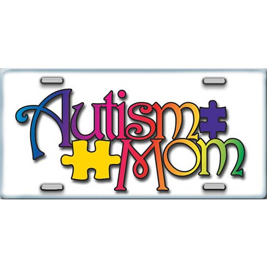 Placa Autism Mom para venta al por mayor de Make It Yours