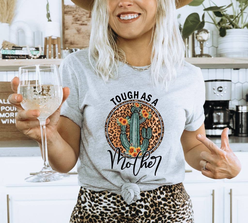 KM Clothing - Wholesale Screen Printed T-Shirt - Women's - Tough As A Mother T-shirt | Graphic Tee0