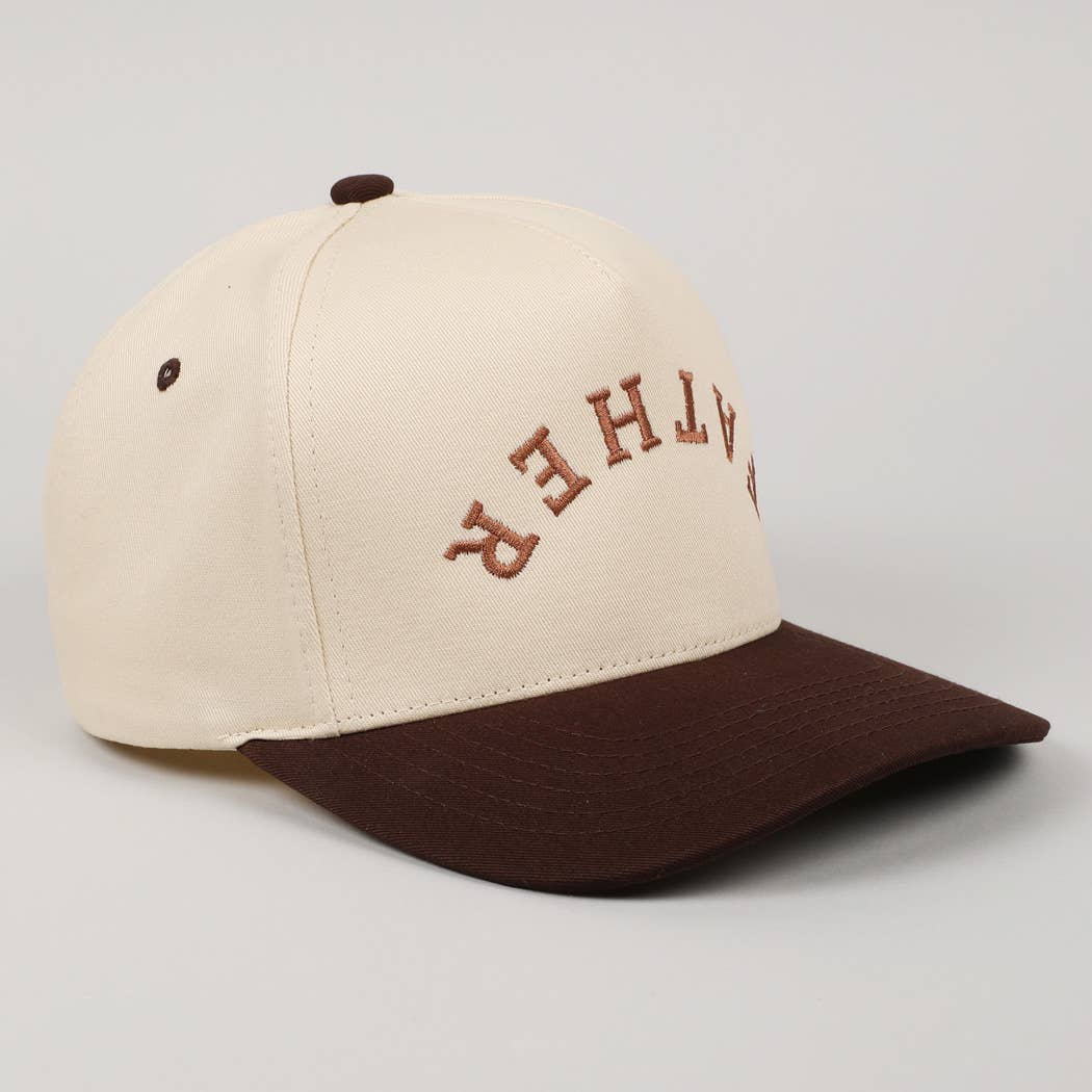 Fashion City - Wholesale Baseball Cap - Men's - 	
FATHER Upside Down Embroidery Two-Tone Cap8