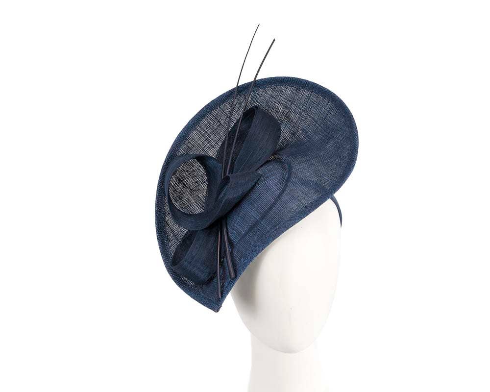 Max Alexander by Cupids Millinery Melbourne - Wholesale Fascinator Hat - Women's - Large sinamay fascinator with loops and feathers8