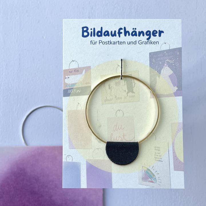 Suporte para pendurar postais círculo grande/ Decoração de casa por atacado de von Lani = Jewellry + Suncatchers