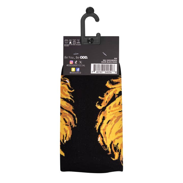 Odd Sox - Wholesale Socks - Men's - Lion - Mens Crew Straight