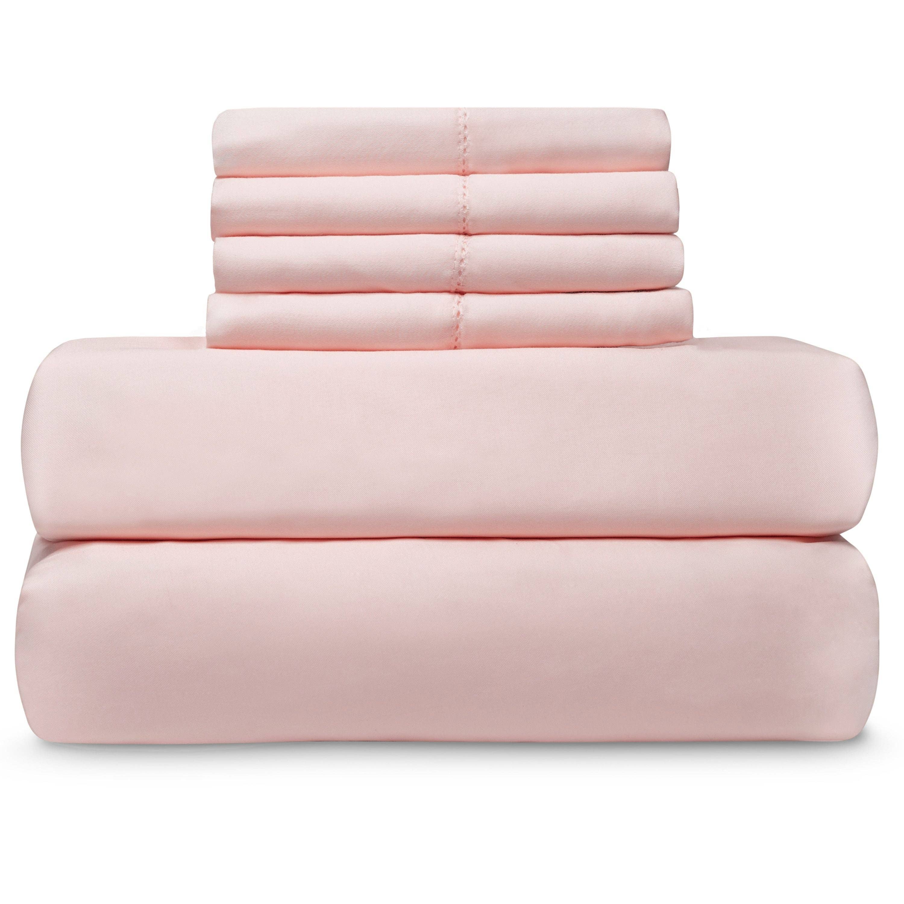 Mélange Home - Vente Parures de lit - Parure de lit Easy Care à 1 000 fils au pouce carré avec taies d'oreiller supplémentaires17