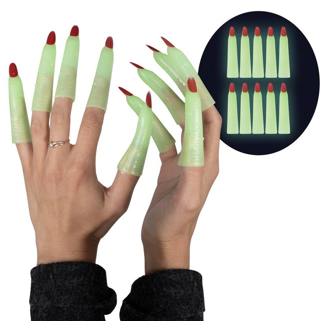 P'tit Clown - Wholesale Classic Toy - Kids - Witch Fingers - Phosphorescent - Set of 100