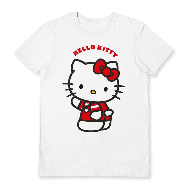Pyramid International - Wholesale T-Shirt - Unisex - Sanrio (Hello Kitty Wave) White T-Shirt