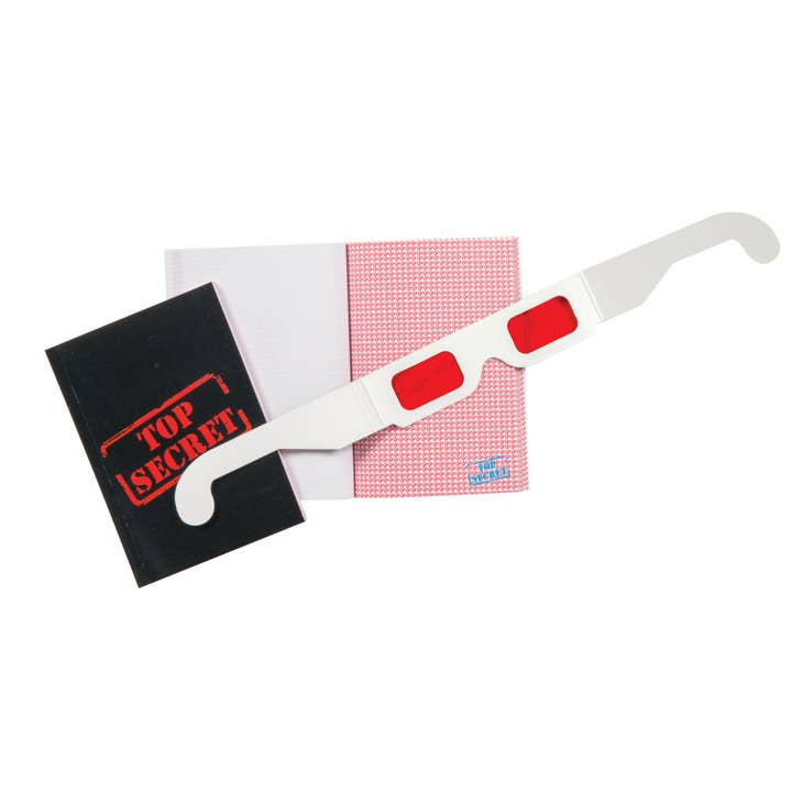 Geddes - Vendita all'ingrosso Quaderni - TACCUINO SPIA TOP SECRET RISERVATO, CONFEZIONE DA 122