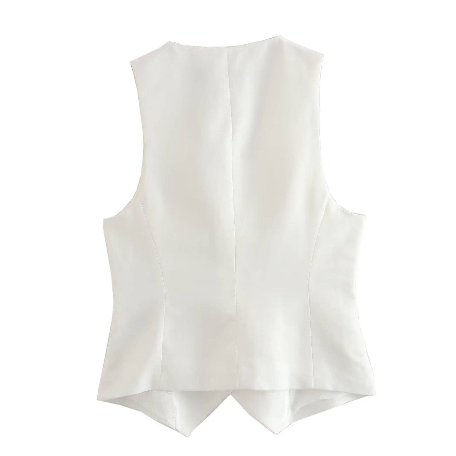 Marayn - Wholesale Suit Set - Women's - Linen Suit Set Blazer Vest and Trousers  Chic Export52