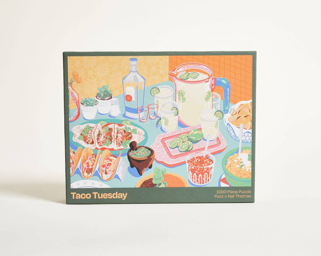 Taco Table 1000 Piece Jigsaw Puzzle — Trudy's Hallmark