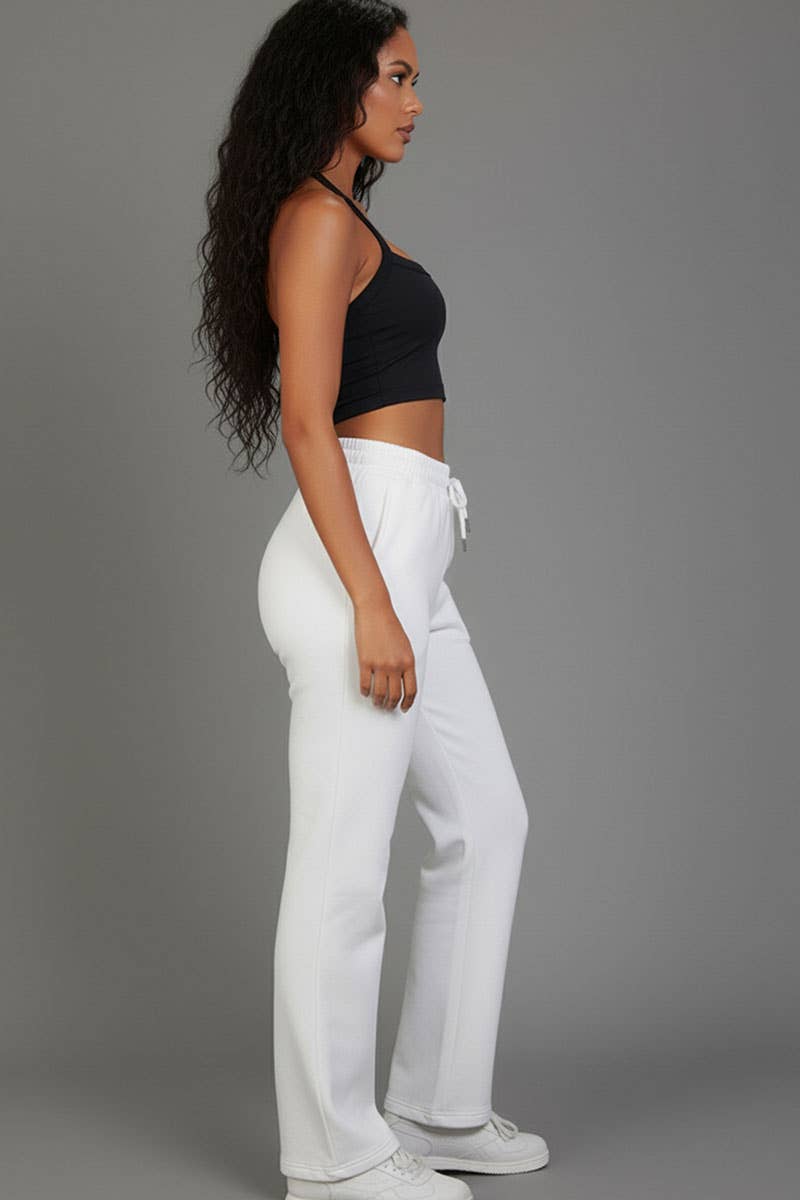 CAPELLA APPAREL – wholesale Mjukis- och joggingbyxor – Dam – Dragsko Waist Slant Pocket Sweatpants19