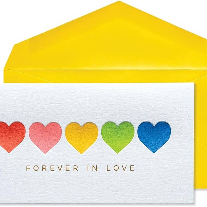 Carta Romantica Amata Fila di Cuori per la vendita all'ingrosso da parte di NIQUEA.D