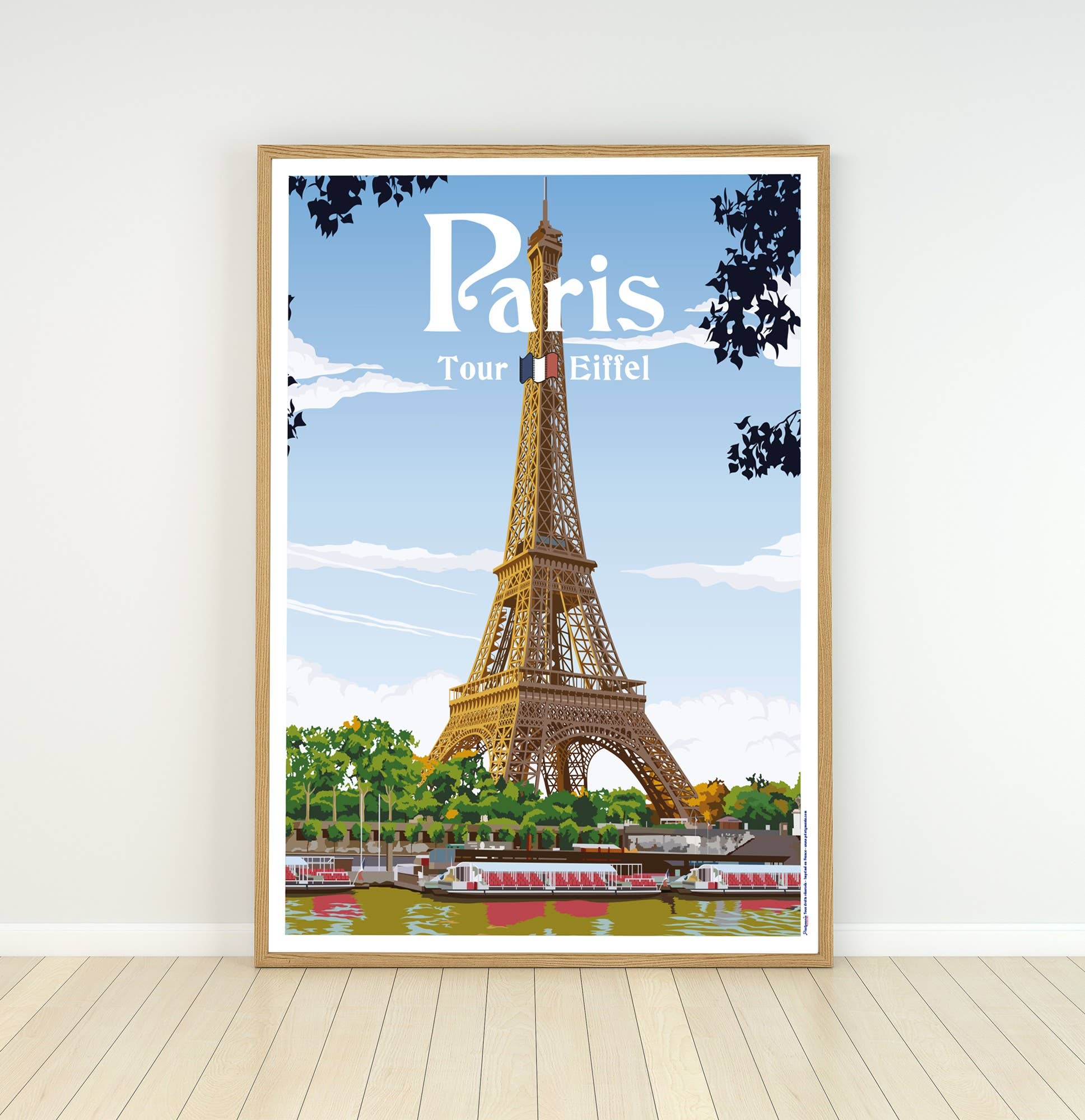 Printymania – wholesale Poster – PARIS STAD AFFISCH - 30 X 40 CM1