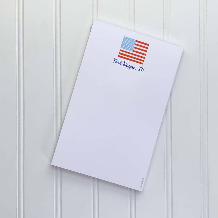 CUSTOM NOTEPAD Icon + Town for wholesale by Ramus & Co.