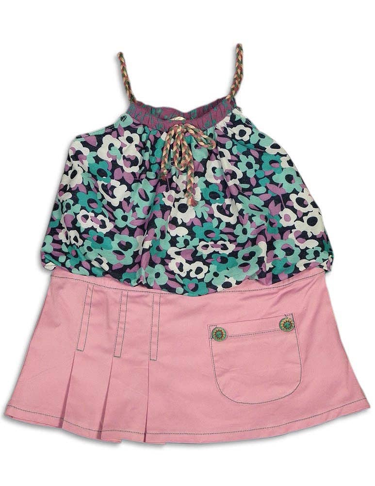 Eastern Off Price - Wholesale Dress - Kids - Baby Sara Toddler & Girls Sleeveless Dresses- Assorted Fabri2