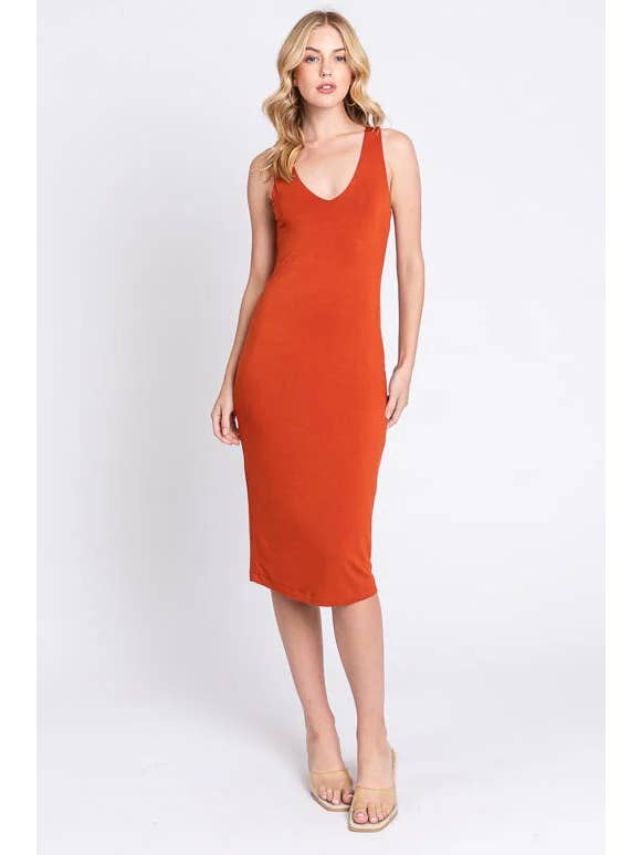 Final Touch - Wholesale Dress - Women's - Double Layer Bodycon Dress - D16003