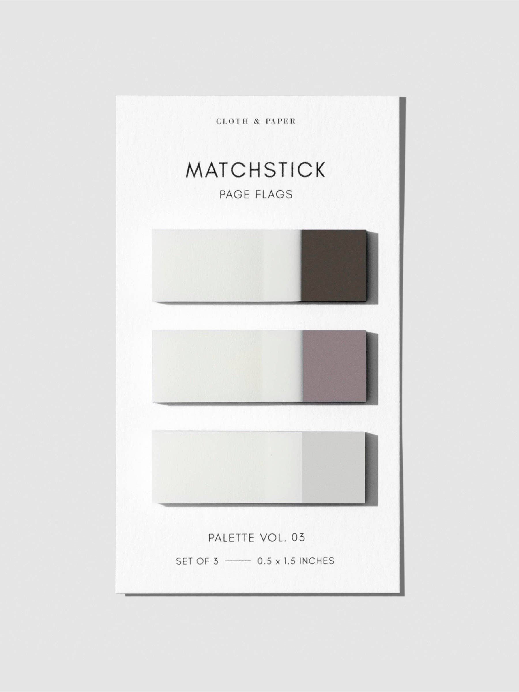 Cloth & Paper – Engroshandel Klistermærke – Matchstick Side Flag Sæt10