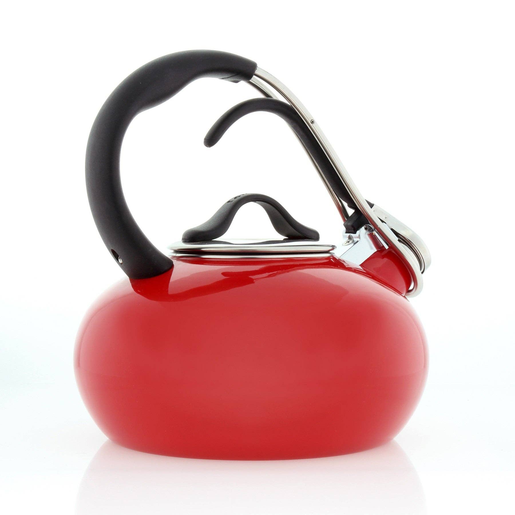 Chantal Cookware - Wholesale Tea Pot - Enamel-on-Steel Classic Loop Teakettle (1.8 Qt.)8