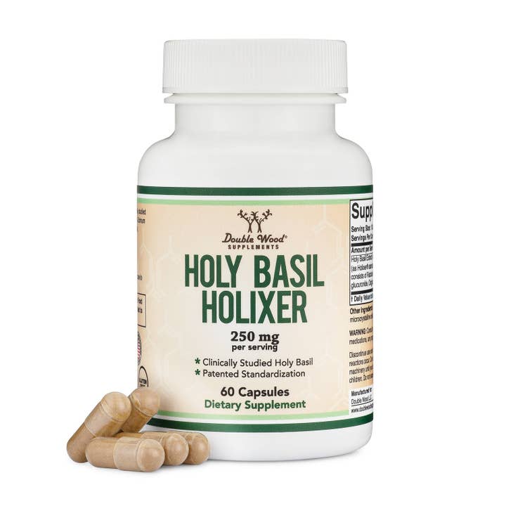 Double Wood Supplements - Wholesale Oral Supplement/Vitamin - Holixer Holy Basil Extract4
