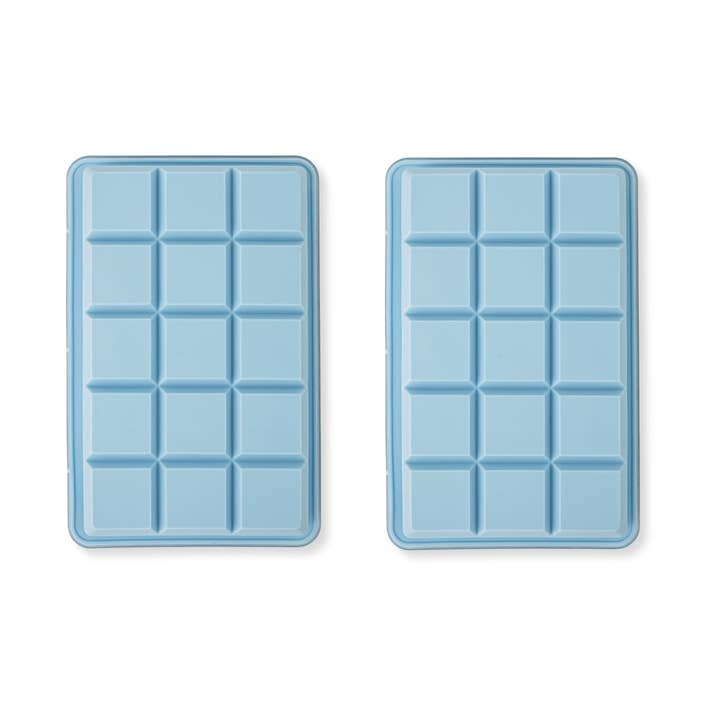 Core Home - Wholesale Ice Tray/Mold - 2pk Printed Lid/Cube Ice Tray - Stripe4
