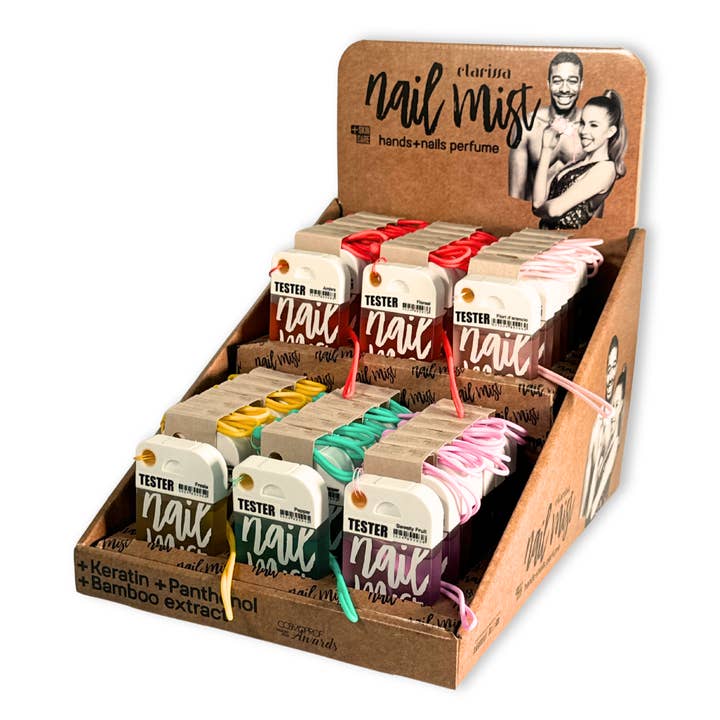 Clarissa - Wholesale Fragrance Set - NAIL MIST Display MIX 2 - 36 pcs. + 6 free testers1