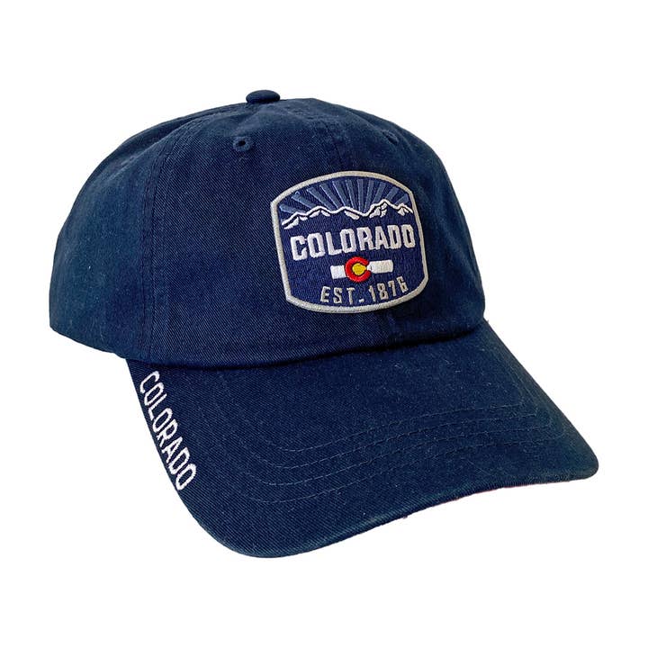 Ledge Hat - Washed - Unstructured - Dark Navy for wholesale by ColoradoCool Apparel