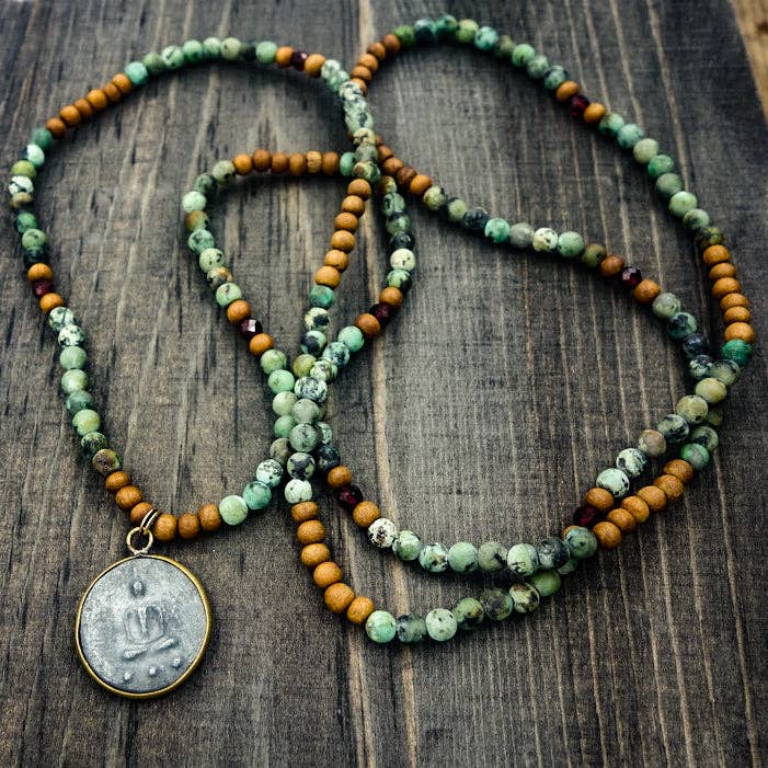 «Love Beads» de turquesa africana para venta al por mayor de Pink Moon by Tabitha