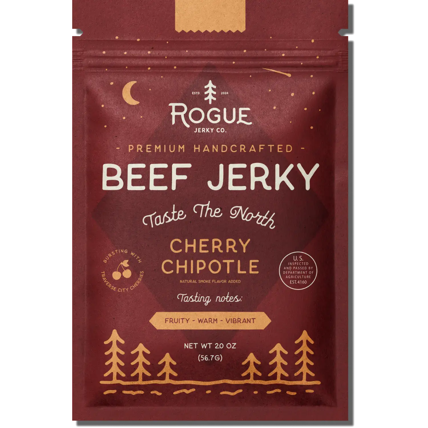Rogue Jerky Co. - Wholesale Jerky - Cherry Chipotle Beef Jerky7