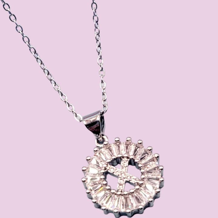 Arya Jewellery Wholesale – wholesale Pendant/charm necklace – Personalized Letter Crystal Initial Necklace5