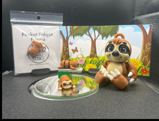 Third St. Studio - Wholesale Fidget Toy - Kids - Sloth4
