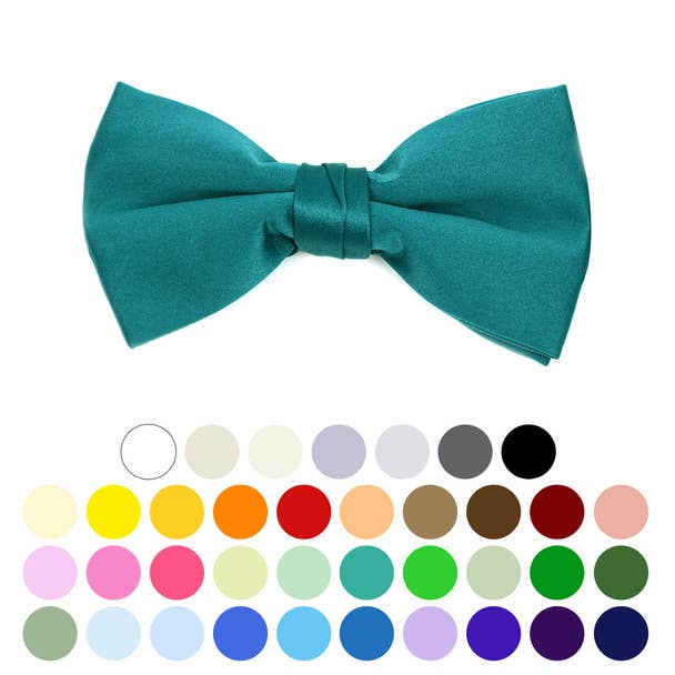 Selini New York - Wholesale Bow Tie - Kids - Boy's Poly Satin Clip On Bow Ties38