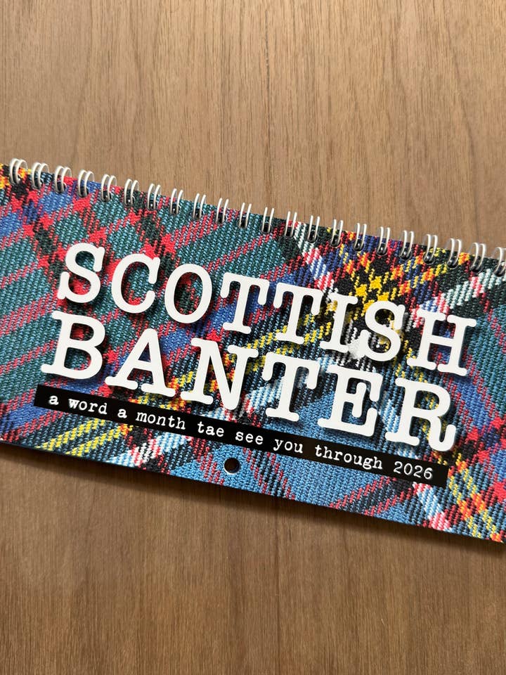 Hiya Pal Scottish Banter Calendar 2026 for wholesale by Hiya Pal