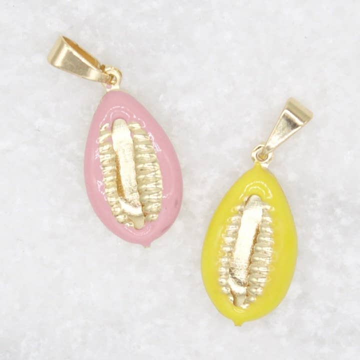 18K guld fylld Puka Shell för wholesale av MIA Jewelry