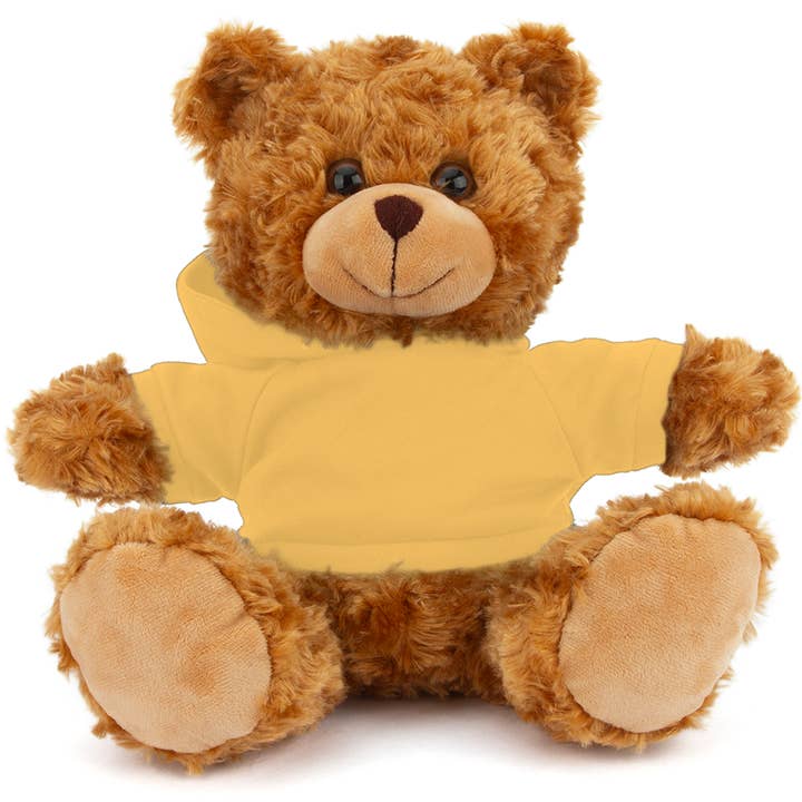 Plushland - Wholesale Stuffed/Plush Toy - Kids & Baby - 11" Personalized Teddy Bear in Hoodie | Custom Sitting Bear34