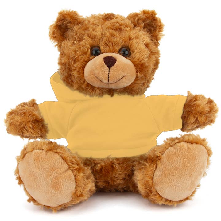 Plushland - Venta al por mayor Peluche - Niños y bebés - Oso de peluche personalizado de 11" con sudadera | Oso sentado personalizado7