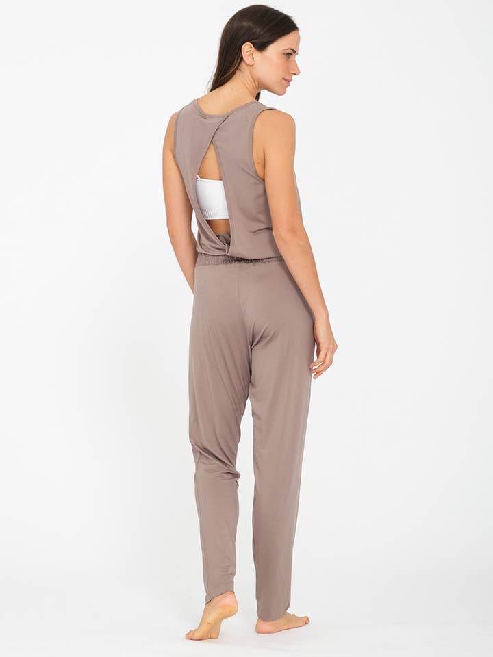 SANGHA - Yoga fluid jumpsuit for wholesale by Yoga Searcher