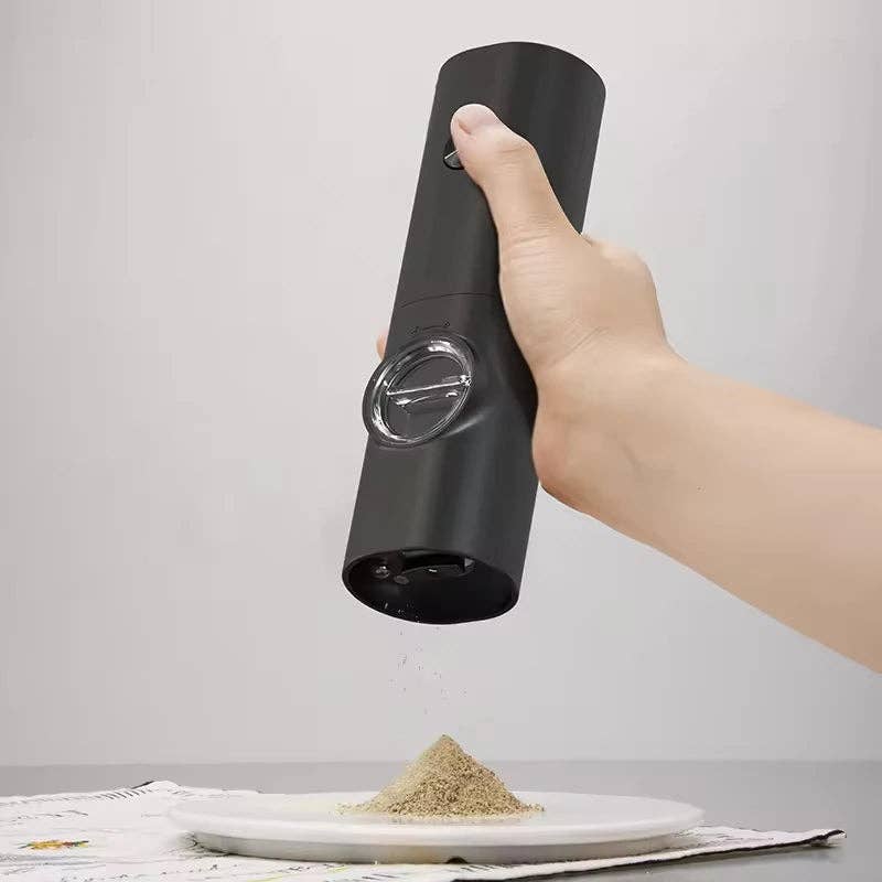 Kiyo Home - Wholesale Salt & Pepper Shaker Set - Electric Automatic Salt and Pepper Grinder (Set of 2)9