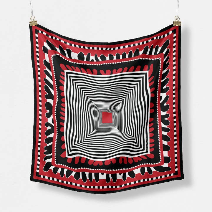 Bufandas de seda The Taylor Game Day para venta al por mayor de CB Grey