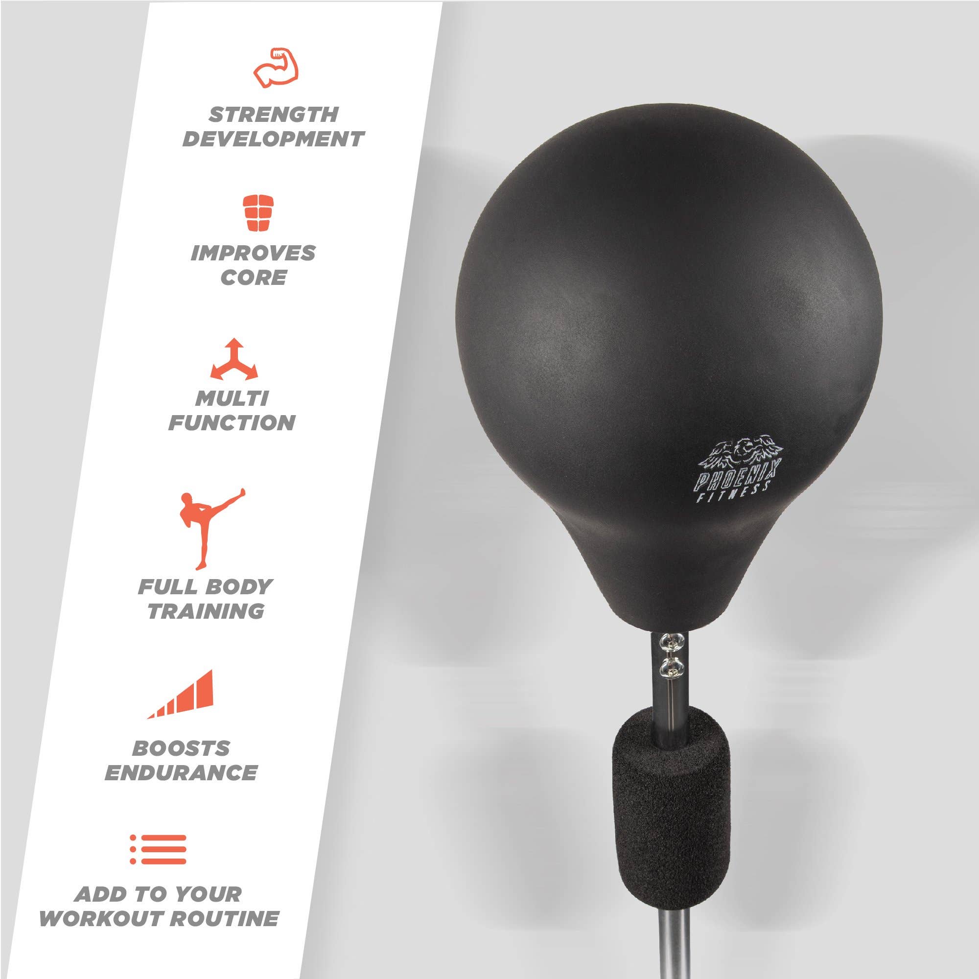 Phoenix Fitness – Engroshandel Fitnessudstyr – Fritstående Speedball fra Phoenix Fitness3