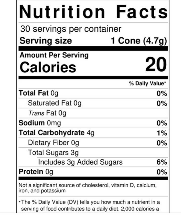 O'Shea's Candies Sweet Shop - Wholesale Marshmallow - Canister Old Fashioned 1936 Marshmallow Ice Cream Cones🍦1PK3