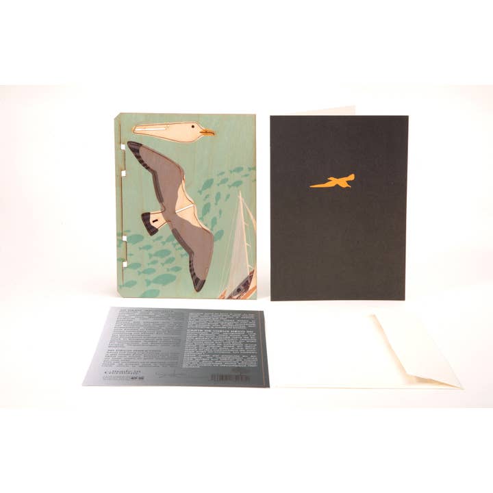 Formes Berlin GbR - Wholesale Christmas Decoration - Mowe 3D deco greeting card1