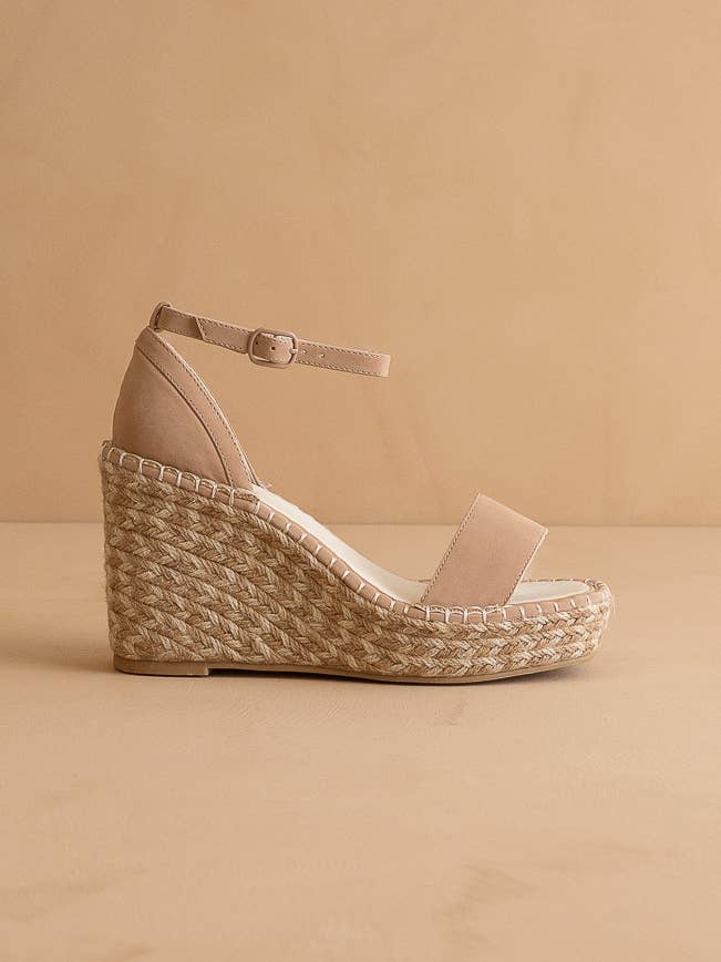 The Madrid Apricot | Wedge Heel for wholesale by OASIS SOCIETY