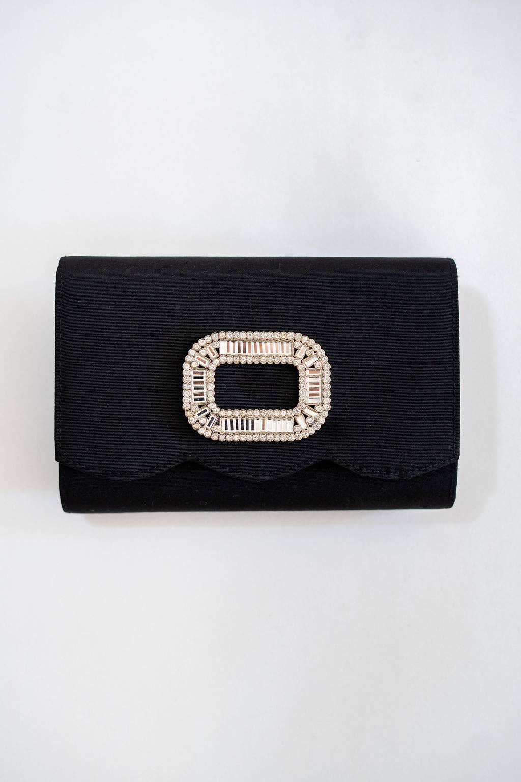 Lisi Lerch - Wholesale Clutch - Dames - Ruby Geschulpt - Faille Zwart - WS11