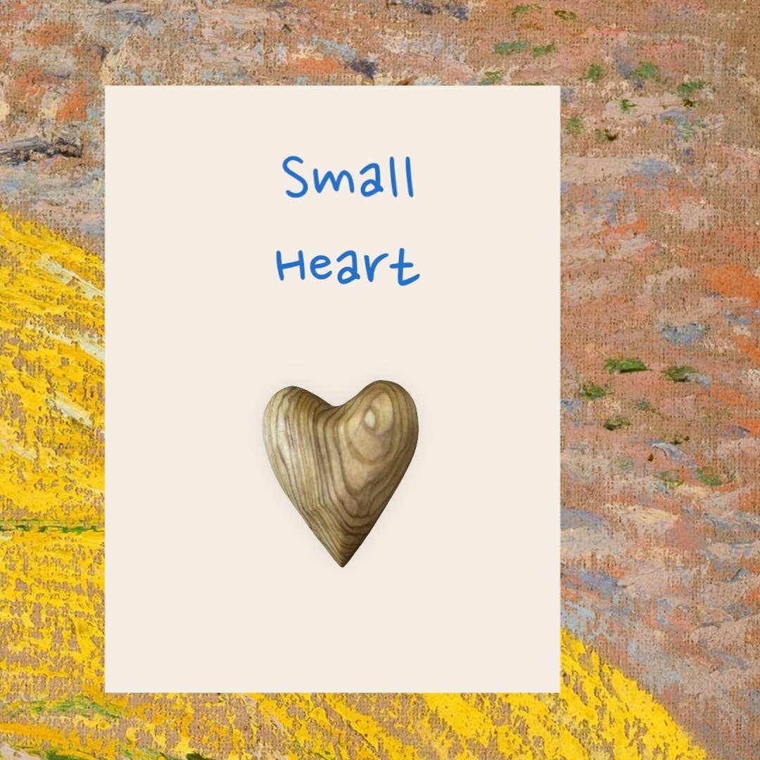 Mondo Trading Company - Wholesale Decorative Tabletop Object - Olive Wood Hearts0