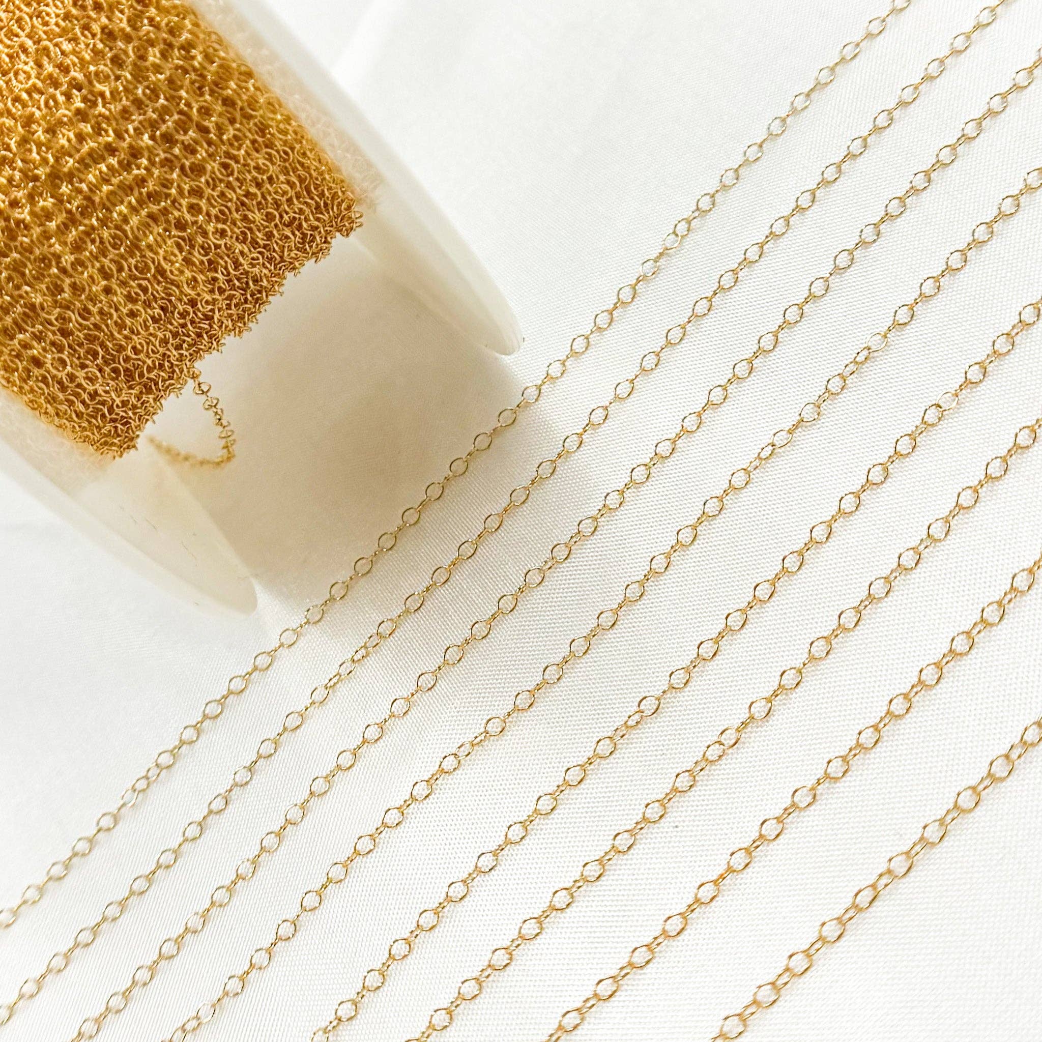 Jewels & Chains - Wholesale Link & Chain Necklace - 1020GF. 14K Gold Filled Cable Chain3