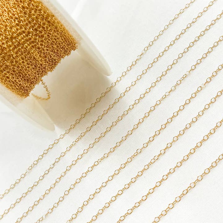 Jewels & Chains - Wholesale Link & Chain Necklace - 1020GF. 14K Gold Filled Cable Chain3