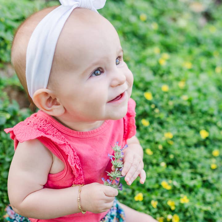 Cherished Moments - Wholesale Beaded Bracelet - Kids - Little Girls 14K Gold-Plated Bracelet with Stardust Beads
