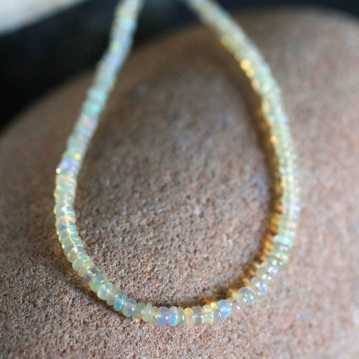 Sunshine Opals Necklace for wholesale by Chocolate and Steel