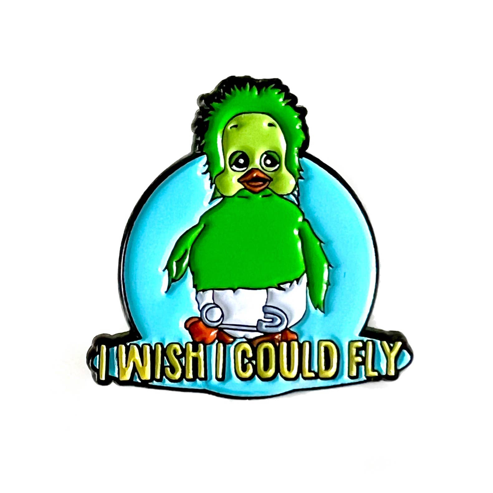 Bite Your Granny - Vendita all'ingrosso Spilla da bavero - Spilla smaltata con i Wish I Could Fly di Orville