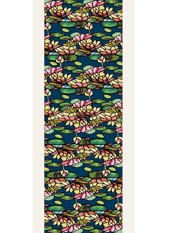 Echarpe 140 - Tiffany - Water Lily pour la vente par Brochier Soieries