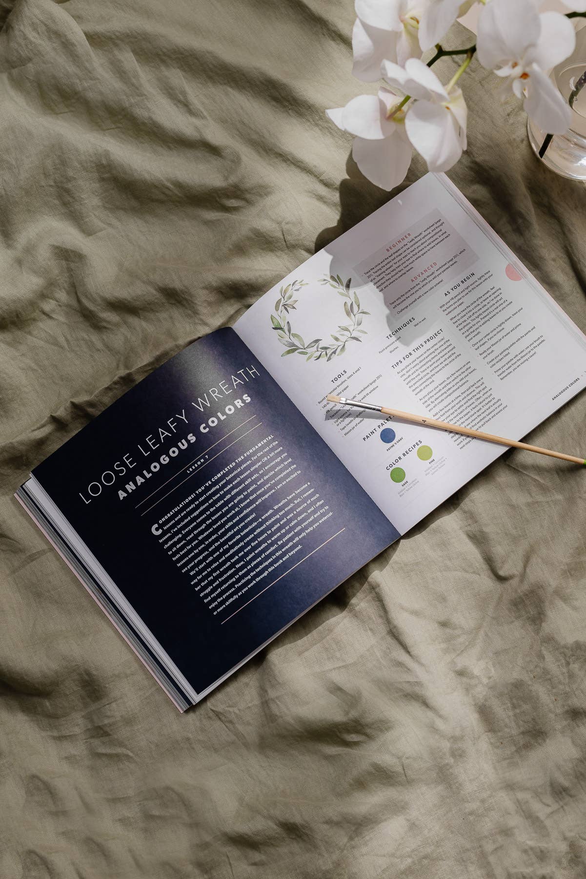 Paige Tate & Co. - Wholesale Arts & Entertainment Book - Modern Watercolor Botanicals: A How-to Guide for Watercolor3